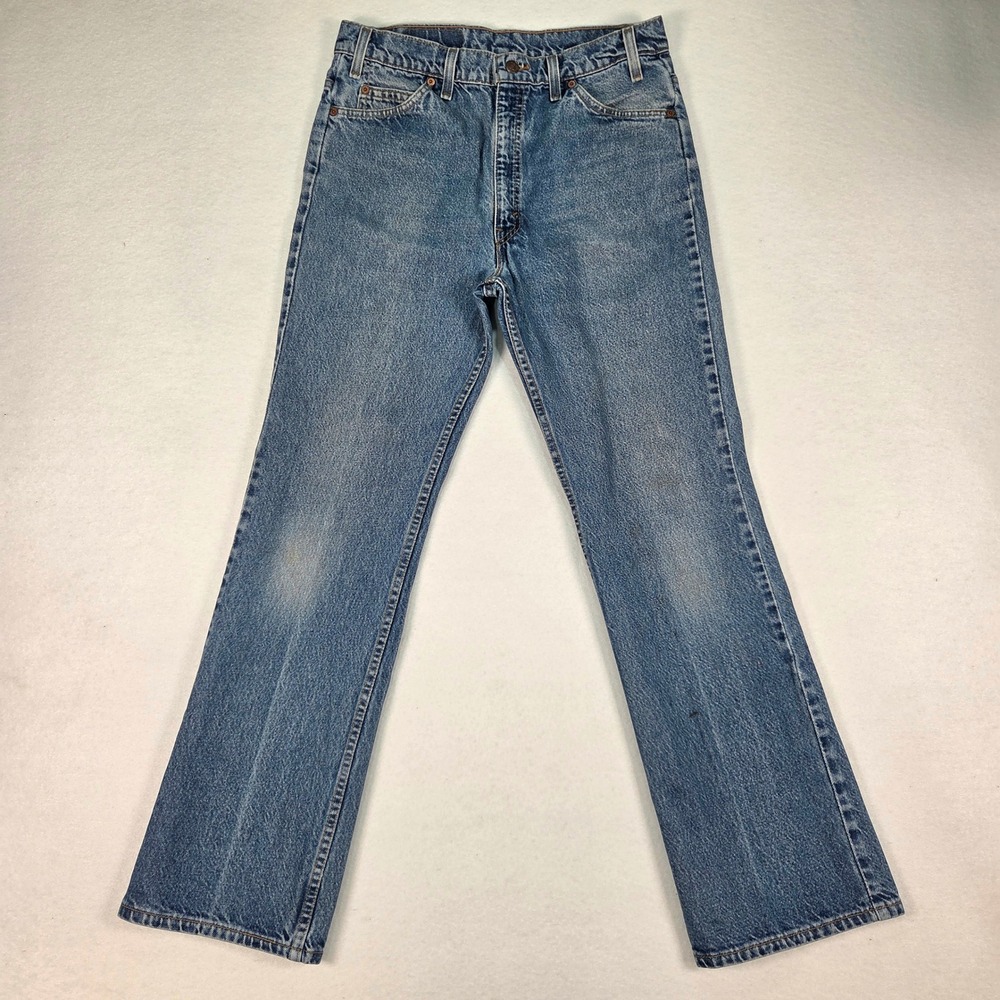 Vtg 90s Levi's 517 Bootcut Jeans Boot Cut Mens 36x32 (32×32) Made‎ in USA 1995